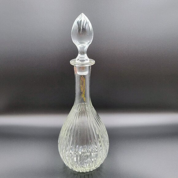 Decanter Glass Comptoir de Famille Glass Souffle Bouche Mouth Blown Handmade - Picture 4 of 11